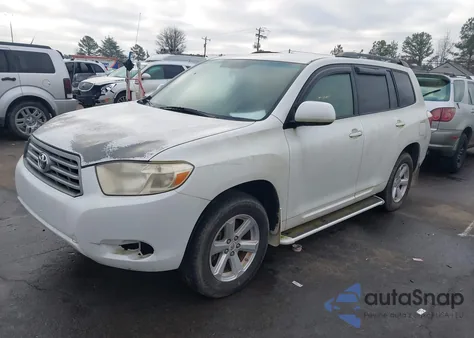 2008 Toyota Highlander z USA, uszkodzony, nr VIN JTEDS41A482012206